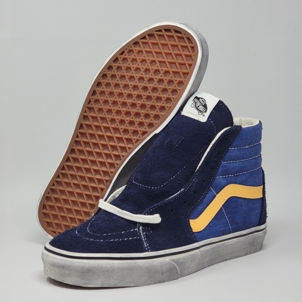 Vans Sk8-Hi Van Doren Thrift Shop Blue athletic sneaker Men Sz 8 Women 9.5 New